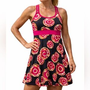 Athletic Dress | Soybu | Built In Bra | pink & black